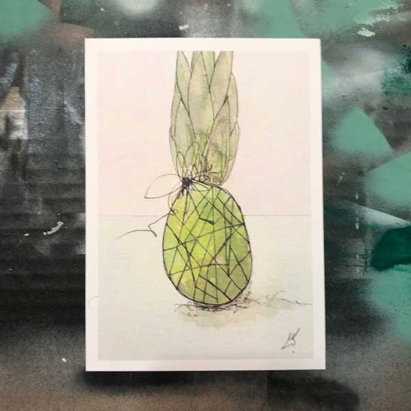 Pineapple #1 (5x7” print)