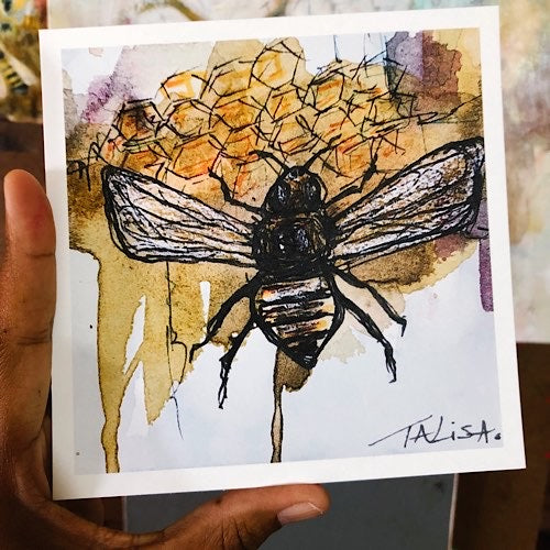 BEE everything (5 ½” print)